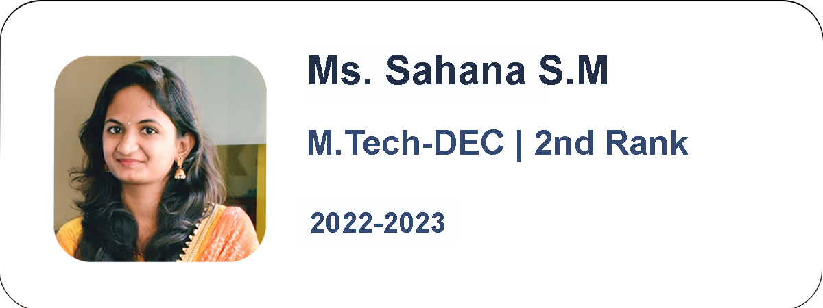 Sahana S M